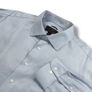 JoS. A. Bank‎ Reserve Mens Dress Shirt 17-35 Light Blue Egyptian Cotton